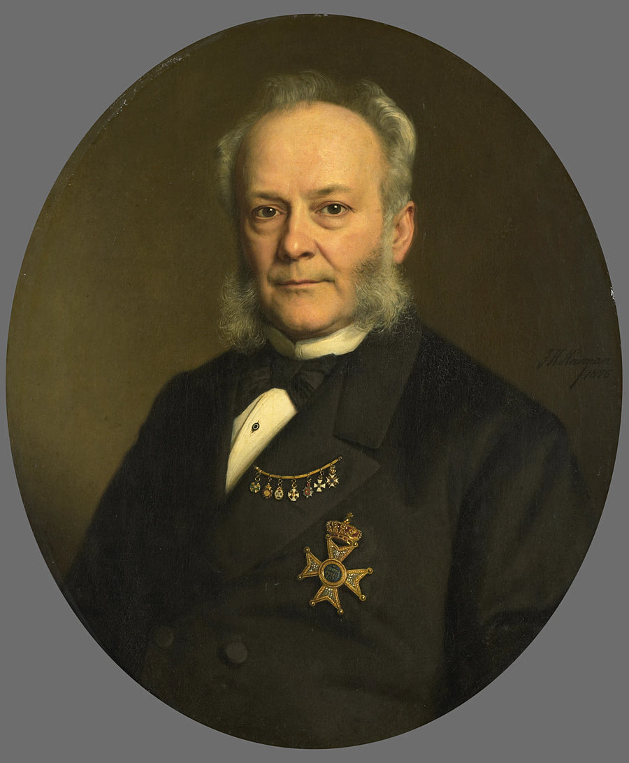 Pieter Mijer (1812-81). Gouverneur général des Indes néerlandaises - Johan Heinrich Neuman