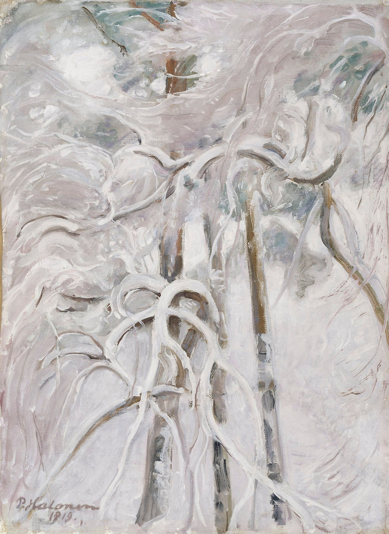 Pin chargé de neige - Pekka Halonen