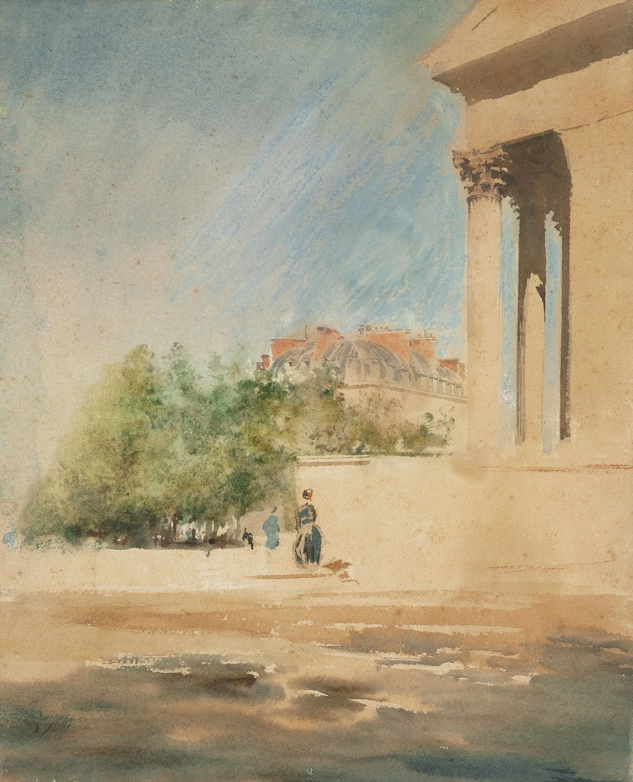 Place de la Madeleine - II - Giuseppe De Nittis
ที่จัตุรัสมาดาเลน่า - II - จูเซปเป เดอนิติส