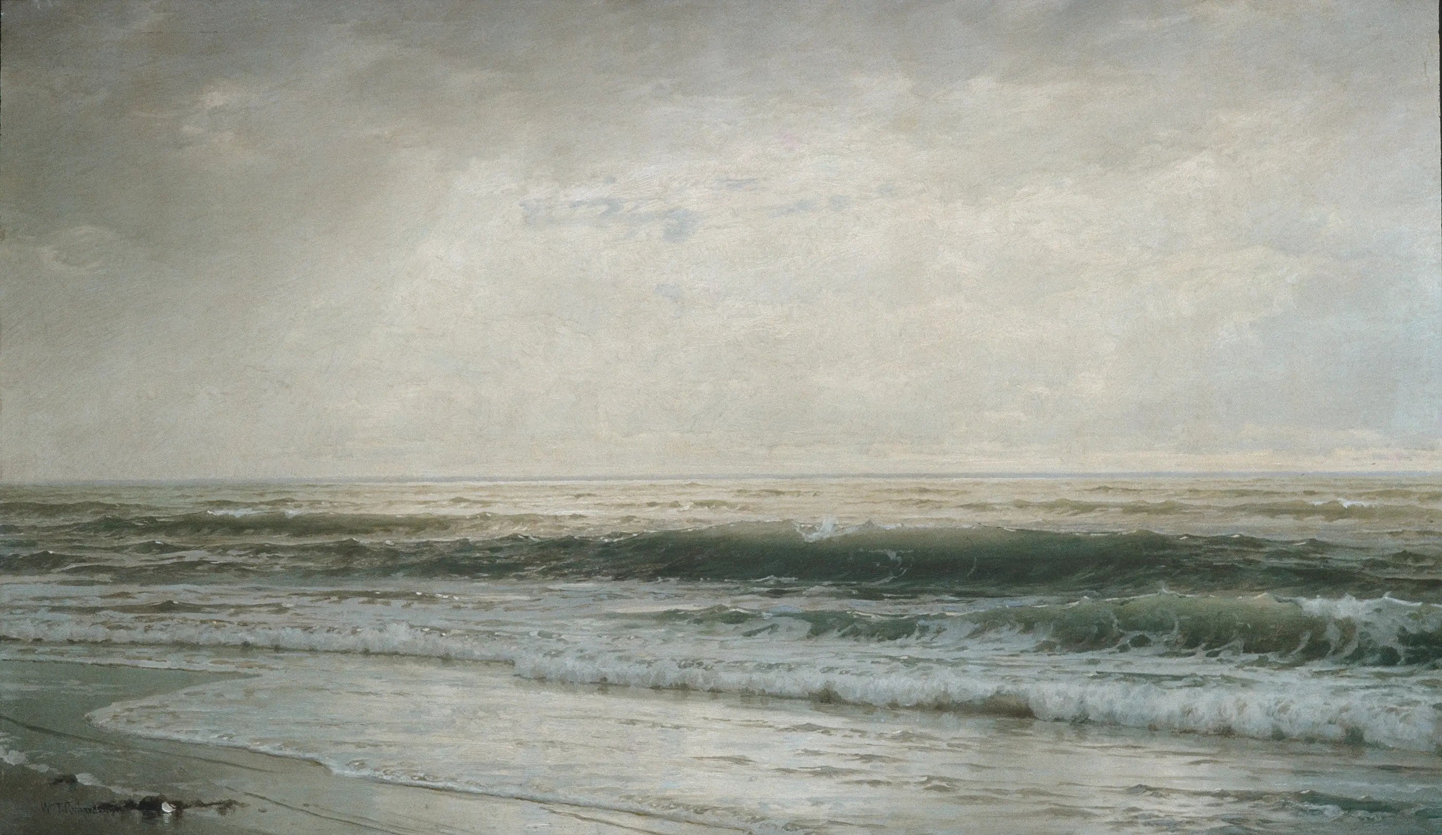 Plage du New Jersey - William Trost Richards image 1 reproduction réalisée par Alpha Reproduction