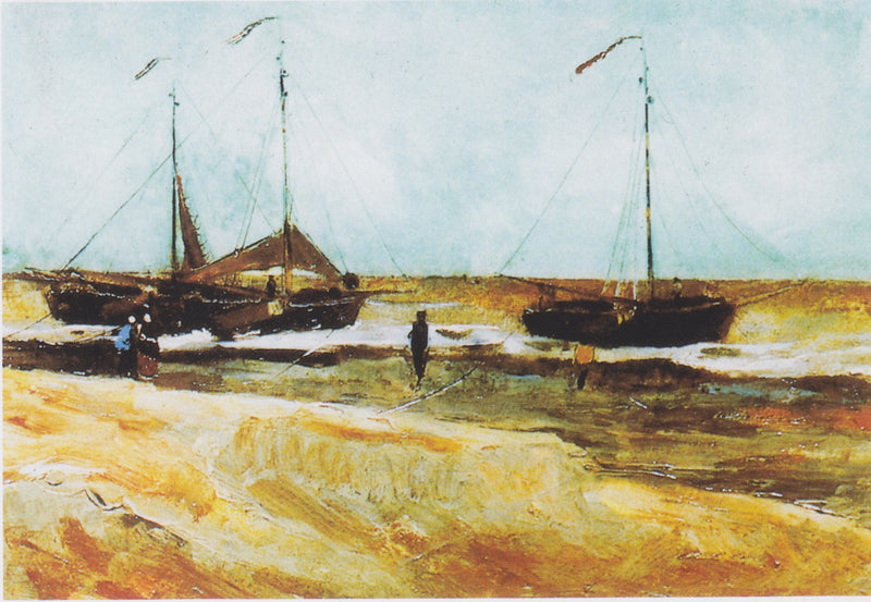 ชายหาดเชฟเวนนิงเกน - Vincent van Gogh