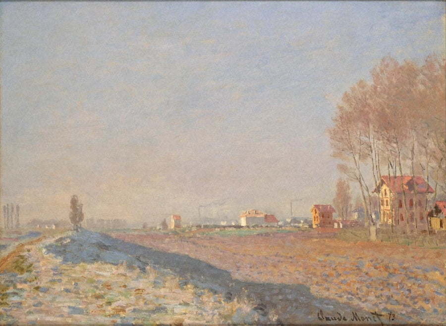 La Plaine de Colombes เยลลี่ขาว W256 - Claude Monet
