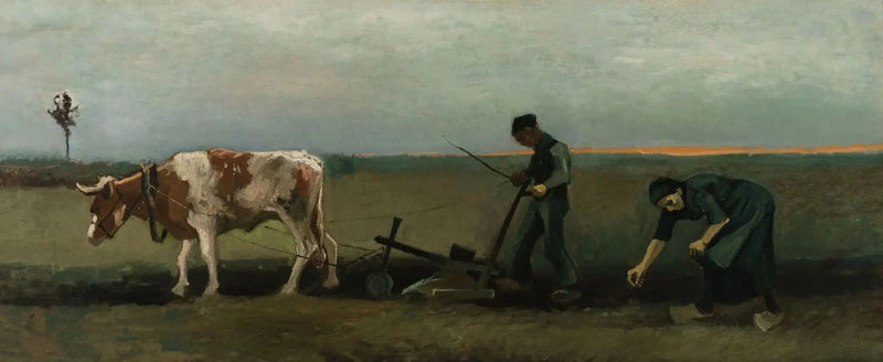 การปลูกมันฝรั่ง - Vincent van Gogh