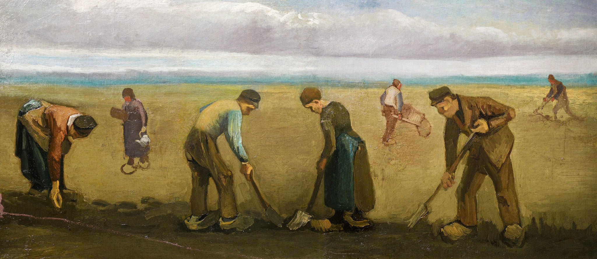 Plantation de pommes de terre F172 — Vincent van Gogh