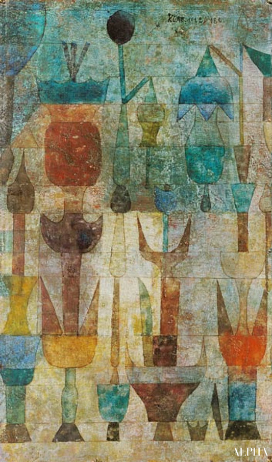 Plantes tôt le matin - Paul Klee - Reproductions de tableaux et peintures haut de gamme