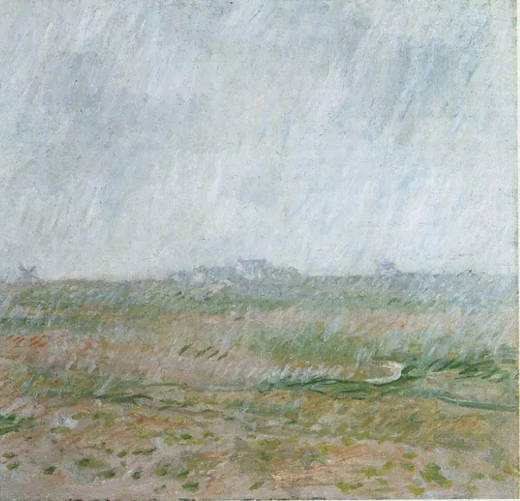 ฝนที่เบลล์-อีล - Claude Monet