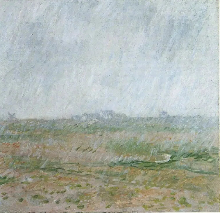 Pluie à Belle-Île - Claude Monet image 1 reproduction de peinture à l’huile