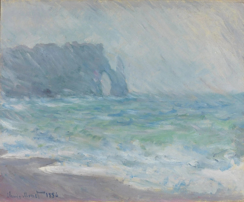 ฝนที่เอเตรต - Claude Monet