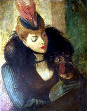 Plume rouge - Giovanni Boldini - Alpha Reproduction