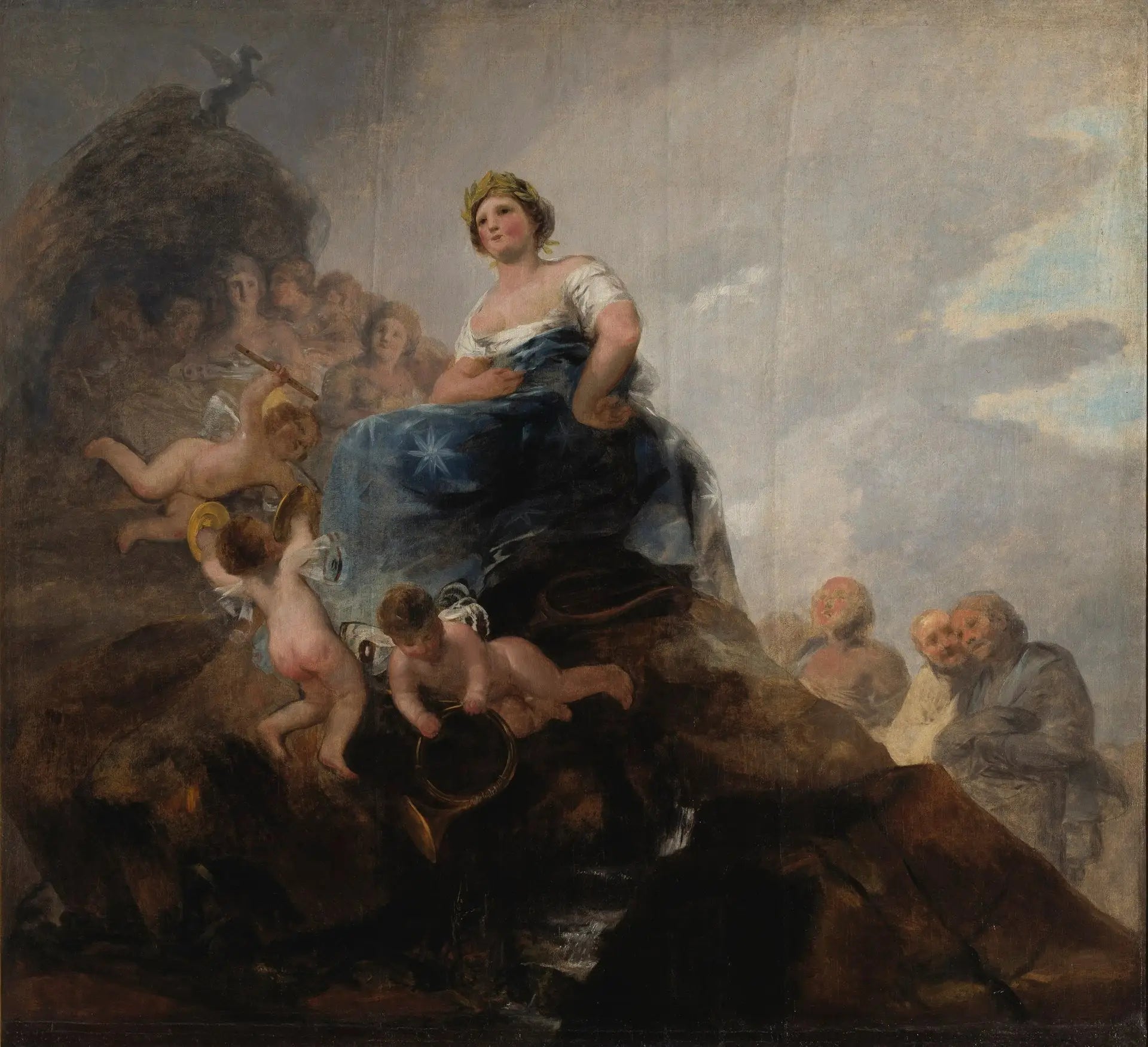 Poésie et poètes - Francisco de Goya image 1 reproduction d’œuvre d’art à l’huile