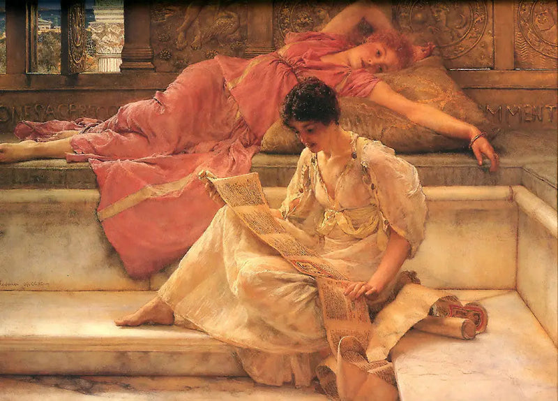 Poète préféré - Lawrence Alma-Tadema
นักกวีที่ชื่นชอบ - ลอว์เรนซ์ อัลมา-เทเดมา