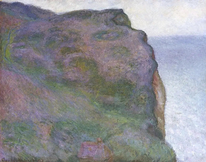La Pointe du Petit Ailly สภาพอากาศสีเทา Kreeger W1447 - Claude Monet