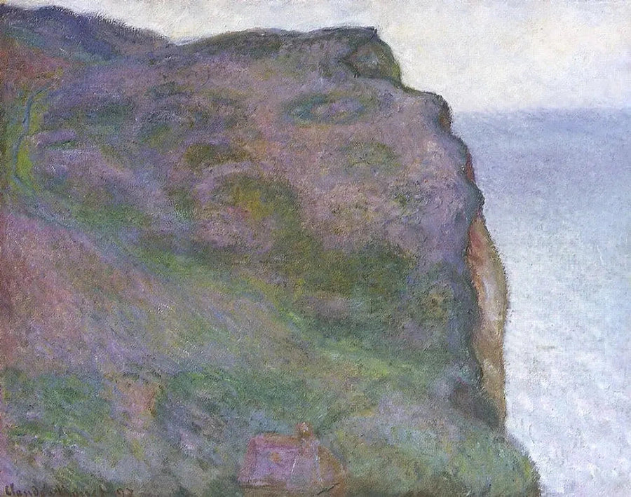 La Pointe du Petit Ailly, ท้องฟ้ามืดครึ้ม - Claude Monet