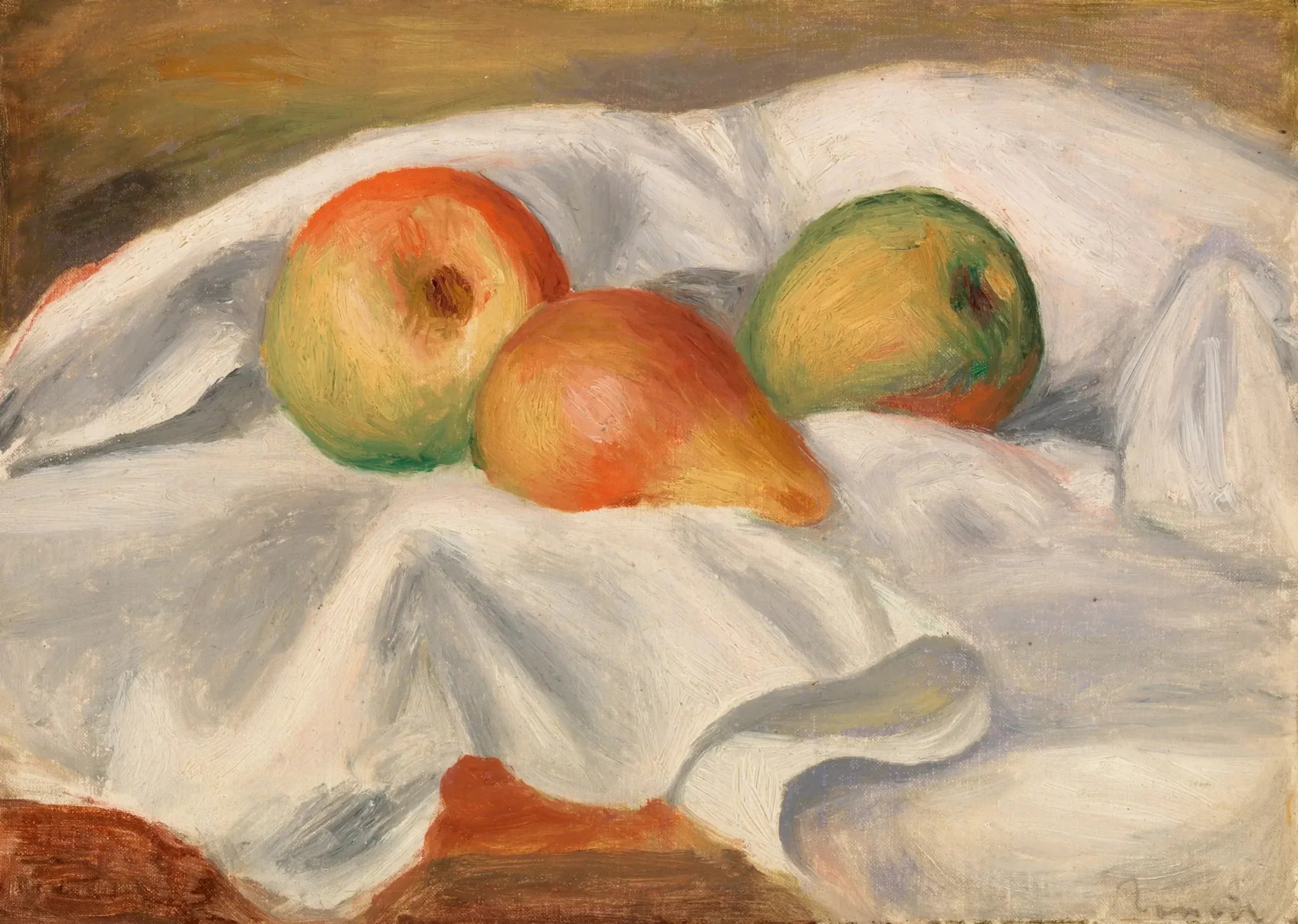Poires - Pierre-Auguste Renoir image 1 reproduction de peinture à l’huile