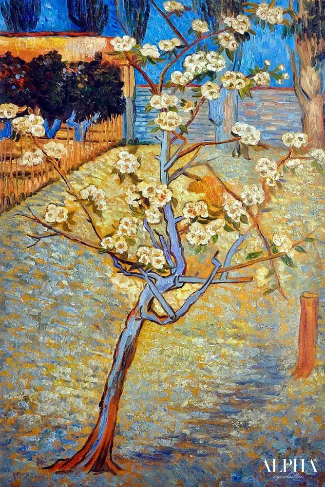 Poirier en fleur - Van Gogh - Reproductions de tableaux et peintures haut de gamme