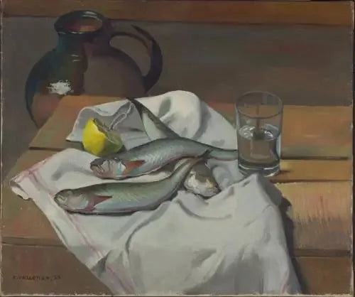 Poissons et citron - Félix Vallotton
ปลาและมะนาว - เฟลิกซ์ วัลลอตตอน
