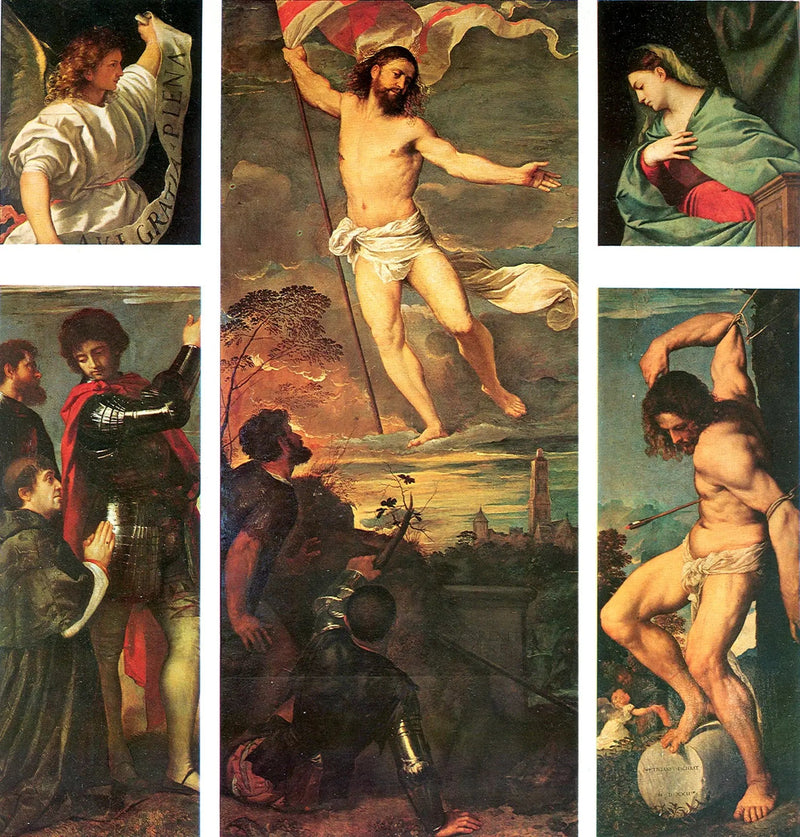 ภาพประกอบหลายส่วน Averoldi - Titian