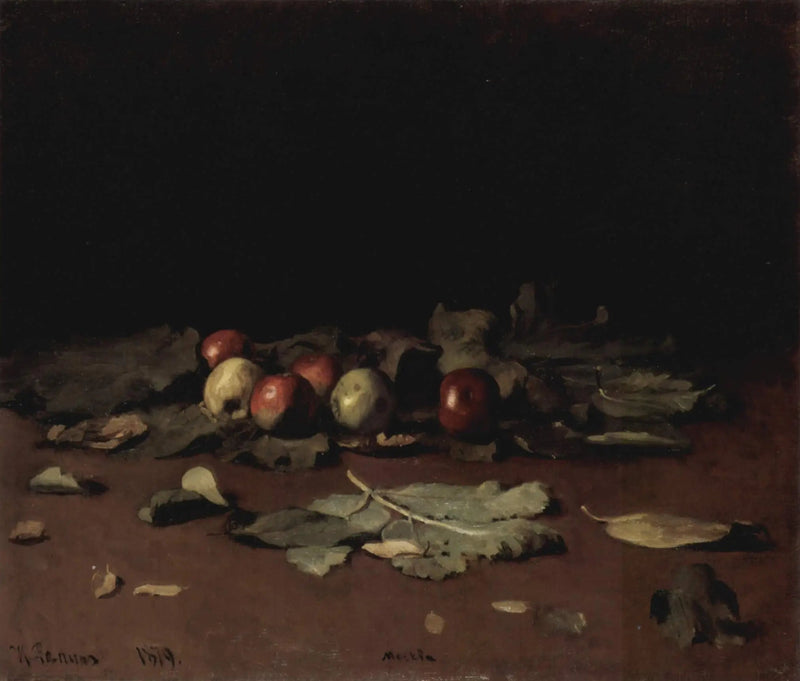 Pommes et feuilles - Ilya Repin
ผลไม้และใบไม้ - อิลยา เรพิน