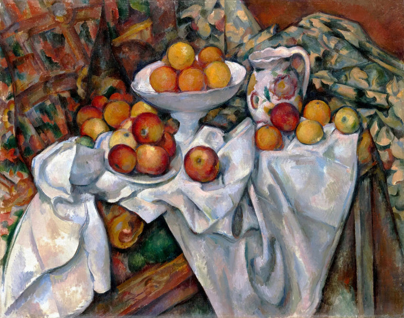 แอปเปิ้ลและส้ม - Paul Cézanne