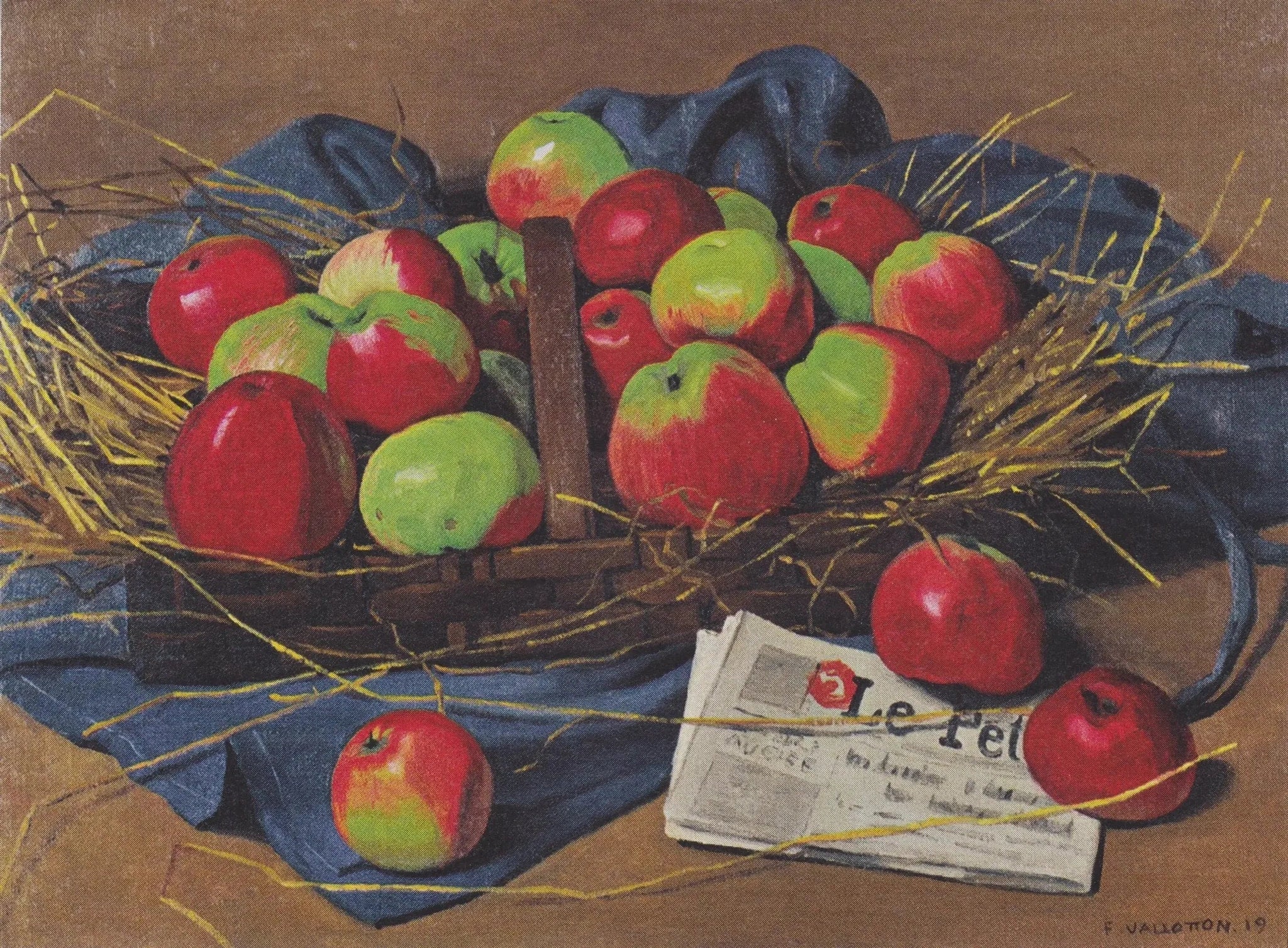 Pommes - Félix Vallotton image 1 tableau peint à l’huile sur toile