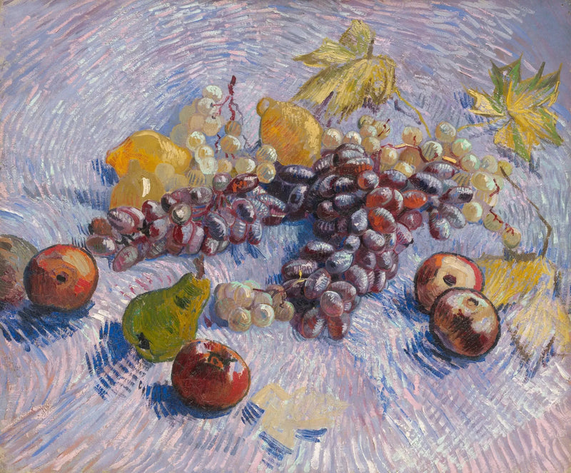 แอปเปิ้ล, ลูกแพร์, มะนาว และองุ่น - Vincent van Gogh