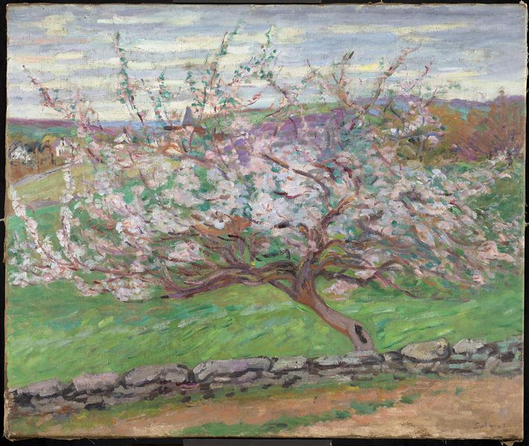 Pommiers en fleurs - Armand Guillaumin
ต้นแอปเปิลบาน - อาร์มันด์ กีลามิน