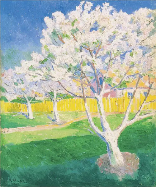 Pommiers en fleurs - Kazimir Malevich
ต้นแอปเปิลบาน - คาซิมีร์ มาเลวิช
