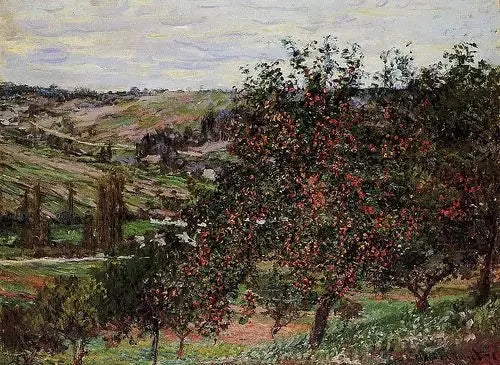 ต้นแอปเปิ้ลใกล้ Vétheuil - Claude Monet