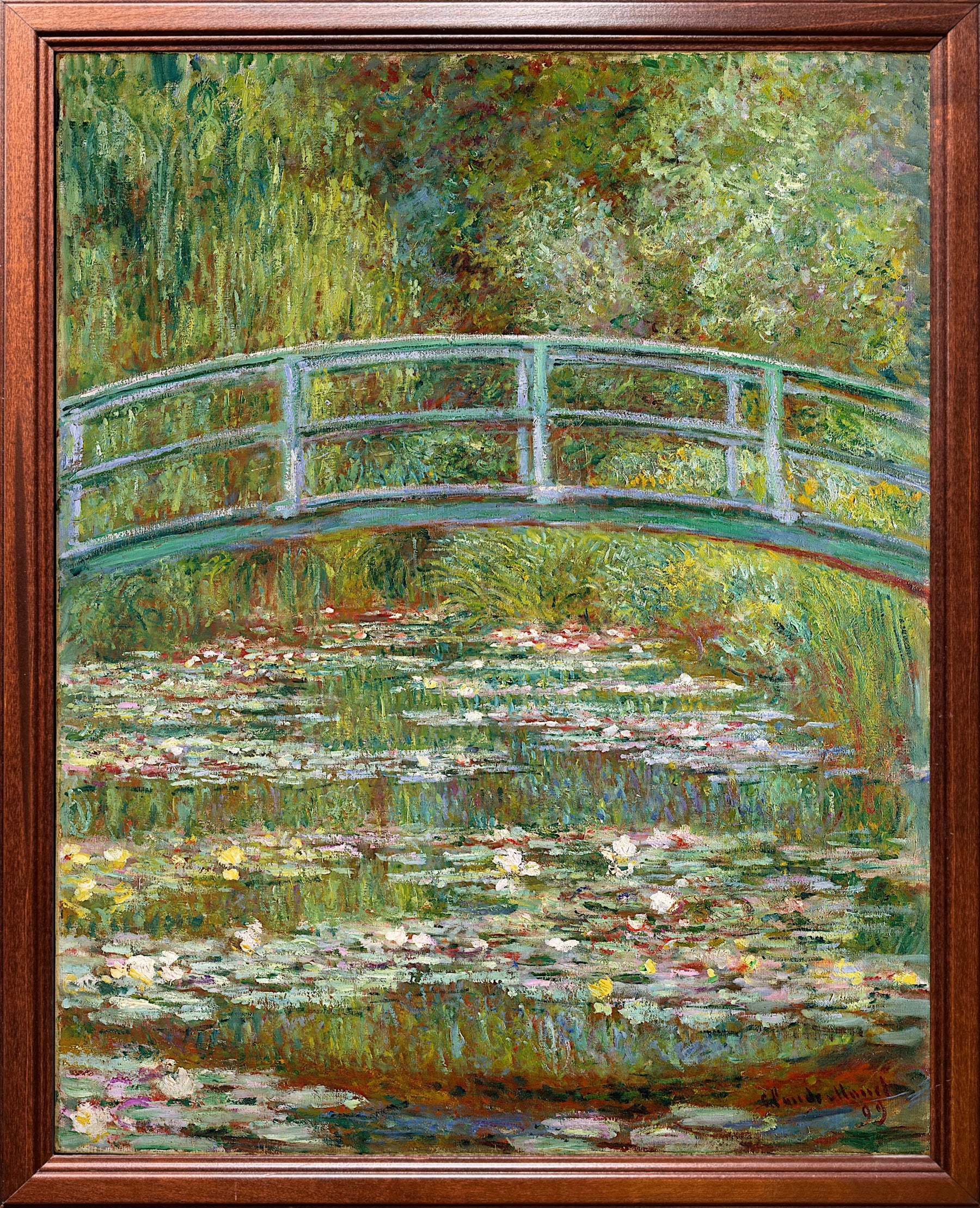 Le Pont sur le bassin aux nymphéas de Claude Monet, 1899 – Metropolitan Museum 29.100.113, Wildenstein 1518