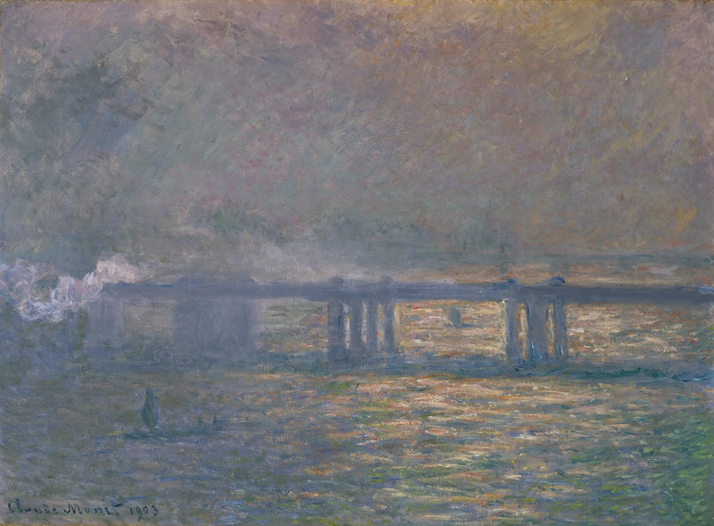 สะพานชาร์ลิง - Claude Monet