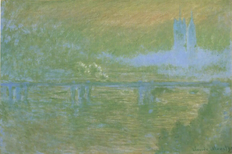 สะพานชาร์ลิง - Claude Monet