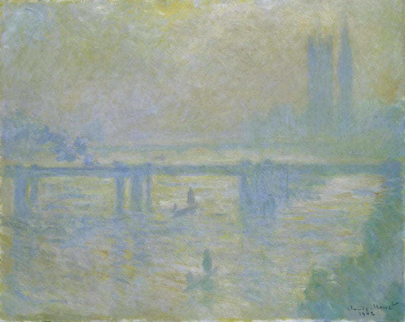 สะพานชาร์ลิง - Claude Monet
