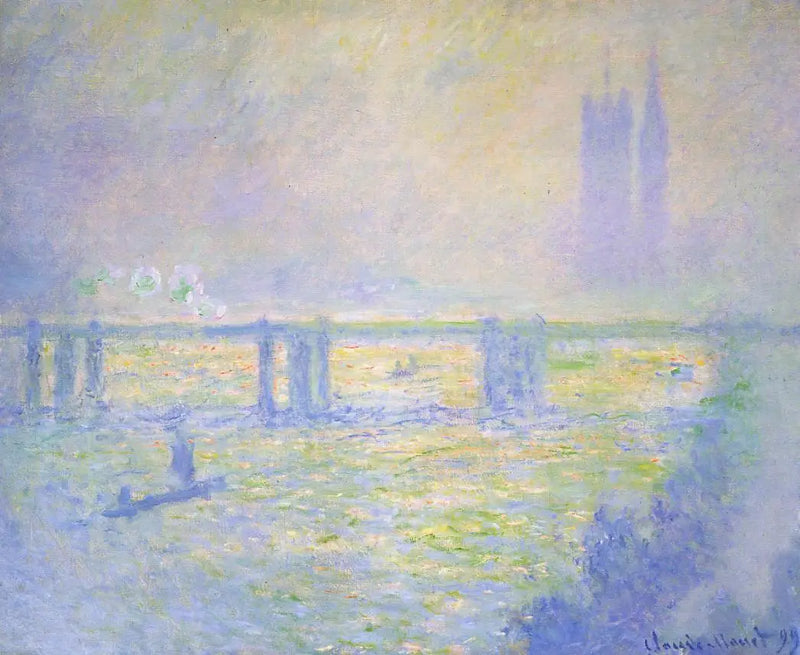 สะพานชาร์ลิง - Claude Monet