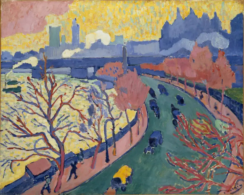pont de Charing Cross - André Derain
สะพานชาร์ริงครอส - อองรี เดอแร็ง
