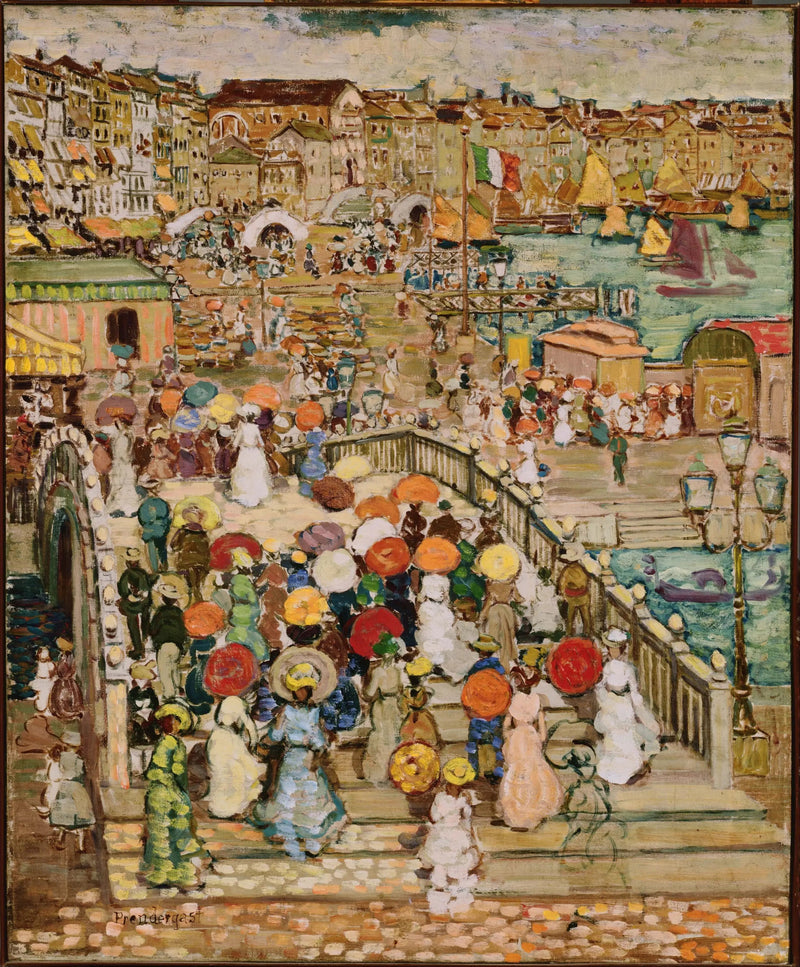 pont de la paglia - Maurice Prendergast