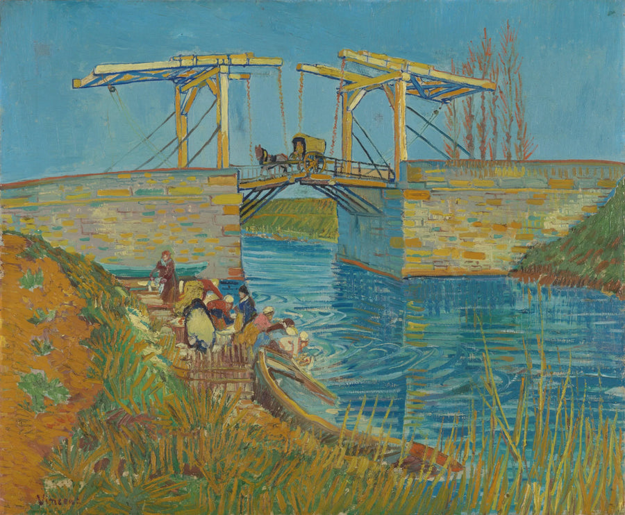 สะพานลองกลัวส์ที่อาร์ลส์ - Vincent van Gogh