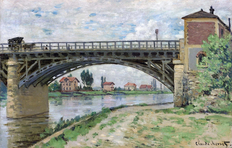 สะพาน Argenteuil Road W278 - Claude Monet