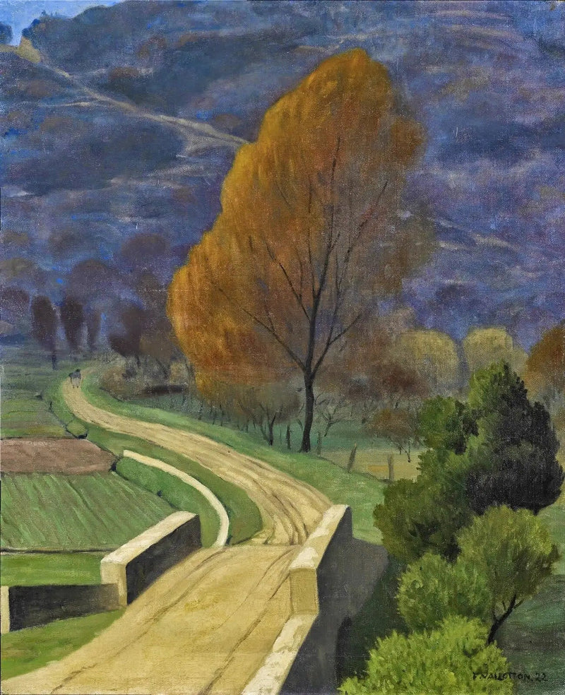 pont sur le Béal - Félix Vallotton
สะพานบน Béal - เฟลิกซ์ วัลโลตอน