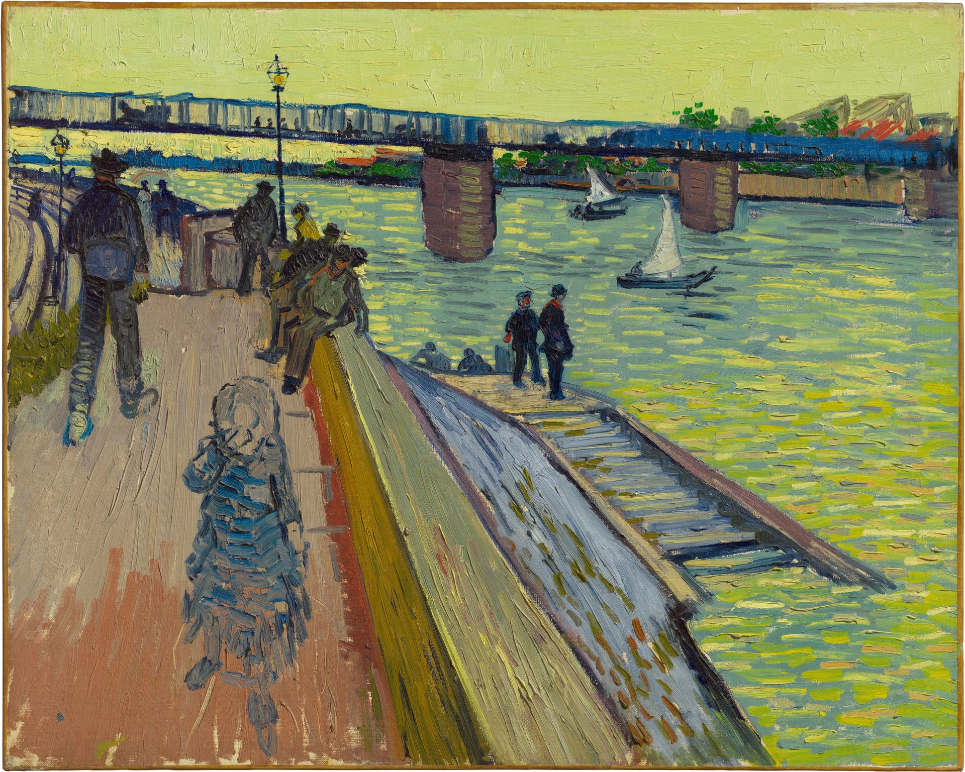 Le Pont de Trinquetaille F426 de Vincent van Gogh