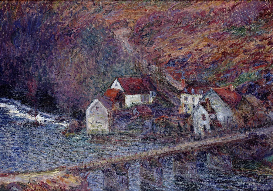 สะพานแวร์วี - Claude Monet