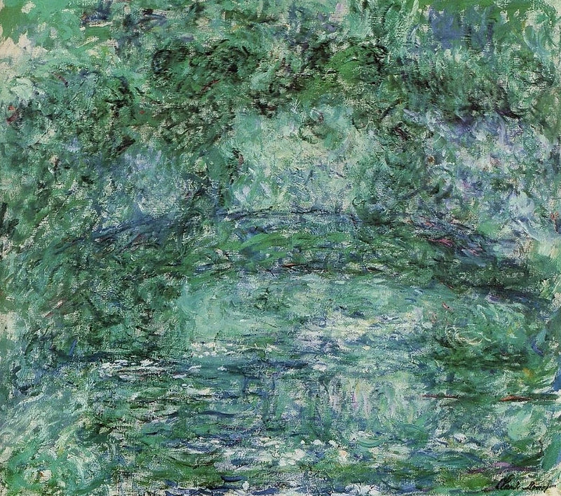 สะพานญี่ปุ่น (pont japonais) - Claude Monet