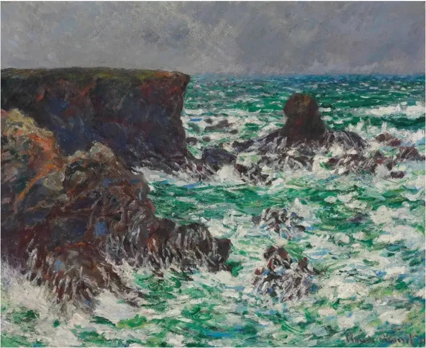 Port-Coton, สิงโต - Claude Monet