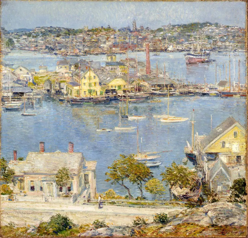 ท่าเรือก Gloucester - Childe Hassam
