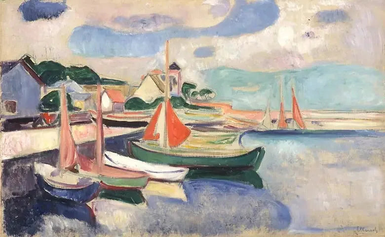 ท่าเรือ Taarbæk - Edvard Munch