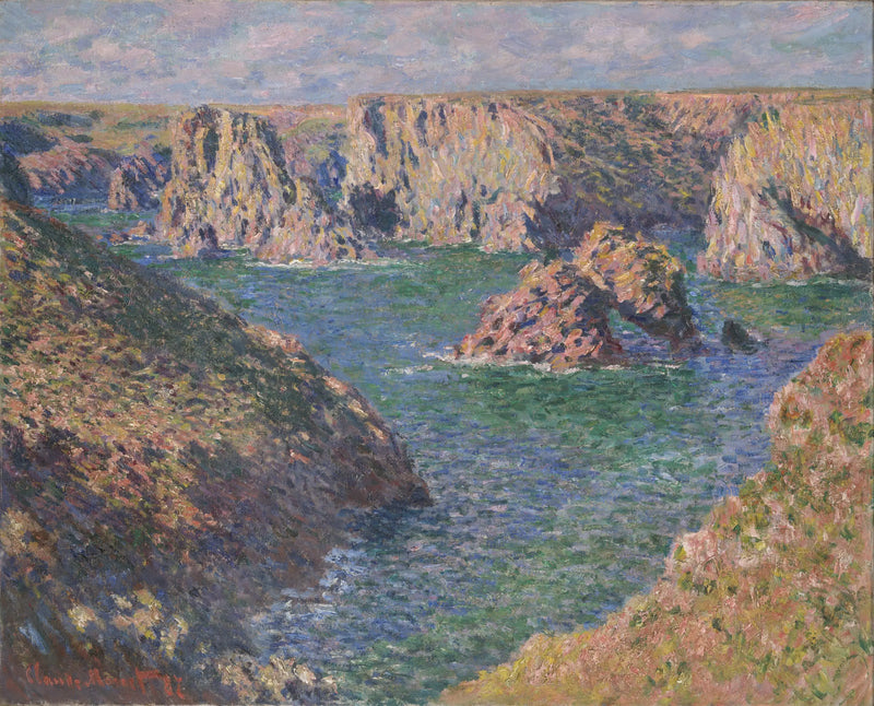 Port-Domois, เกาะเบลล์ - Claude Monet