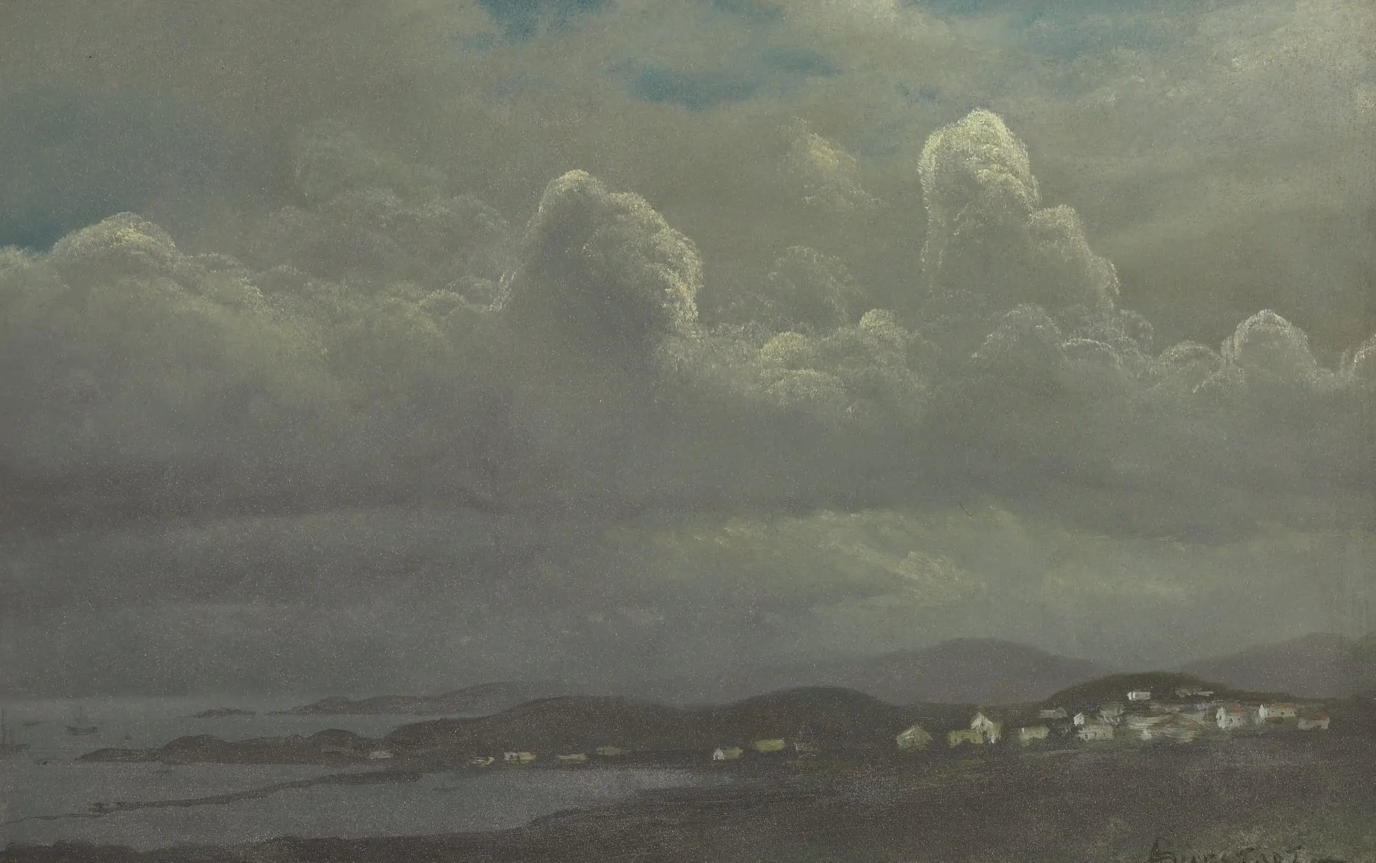 Port Richmond baie de San Francisco - Albert Bierstadt - Alpha Reproduction