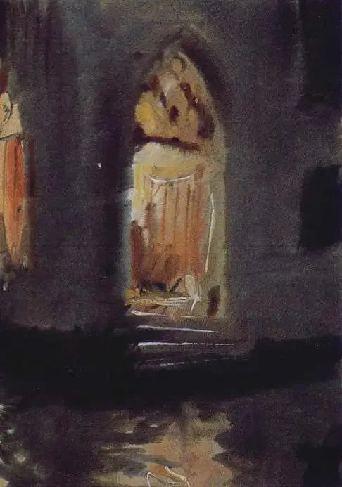 ประตูทางเข้าของ Palazzo Barbaro - Anders Zorn
