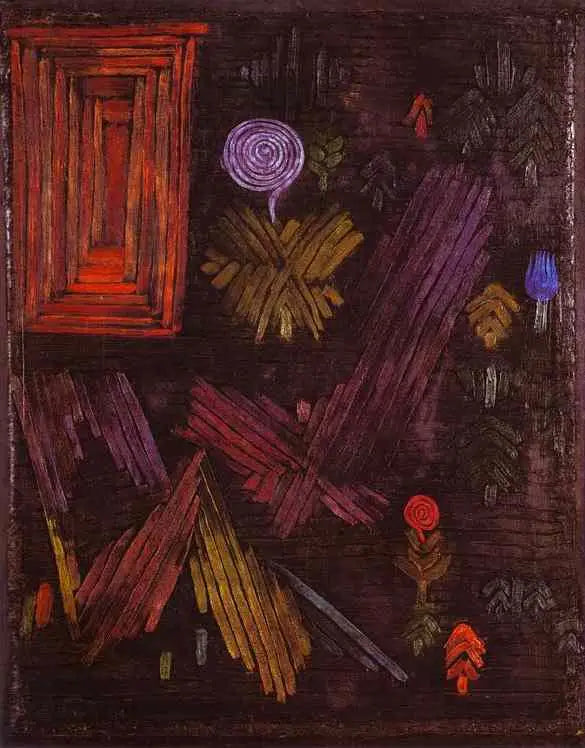 Porte dans le jardin - Paul Klee image 1 tableau peint à l’huile sur toile