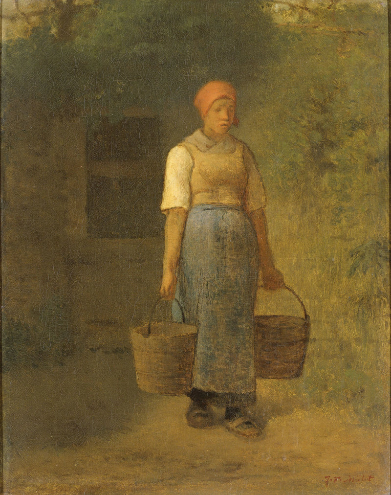 Le porteur d'eau - Jean François Millet