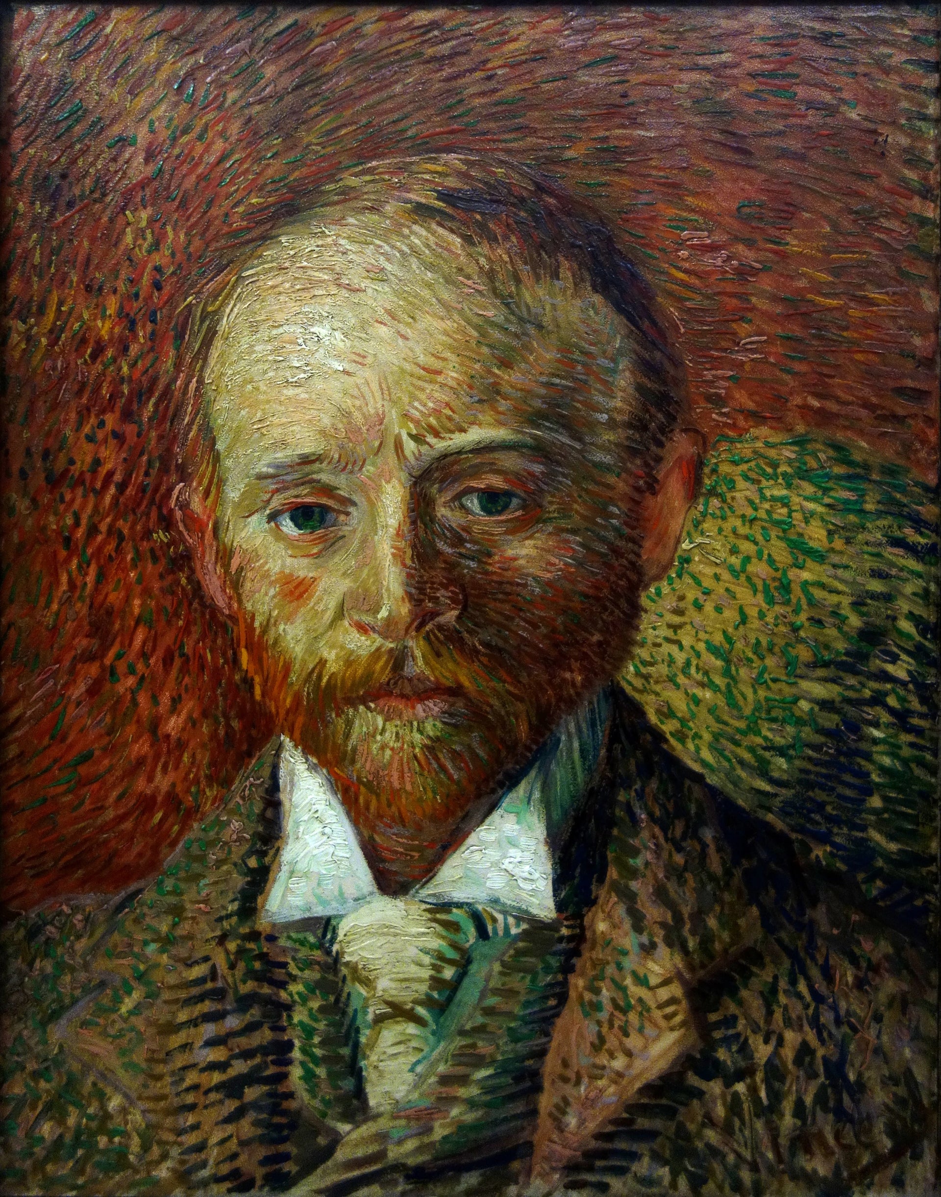 Portrait du marchand d’art Alexander Reid F343 de Vincent van Gogh, Kelvingrove Museum